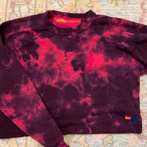 Aviator Nation crop sweatshirt xs
